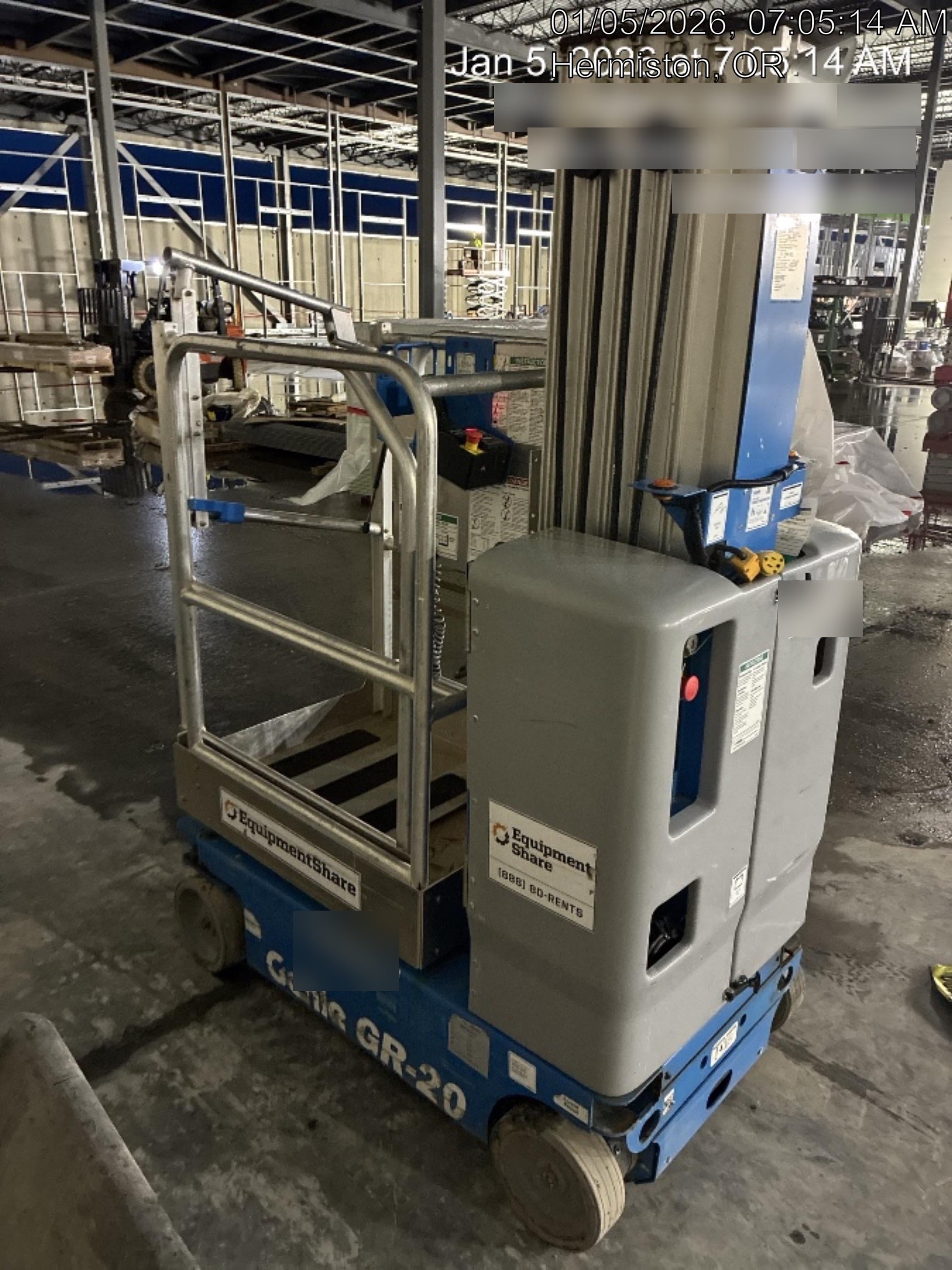 2019 GENIE GR-20