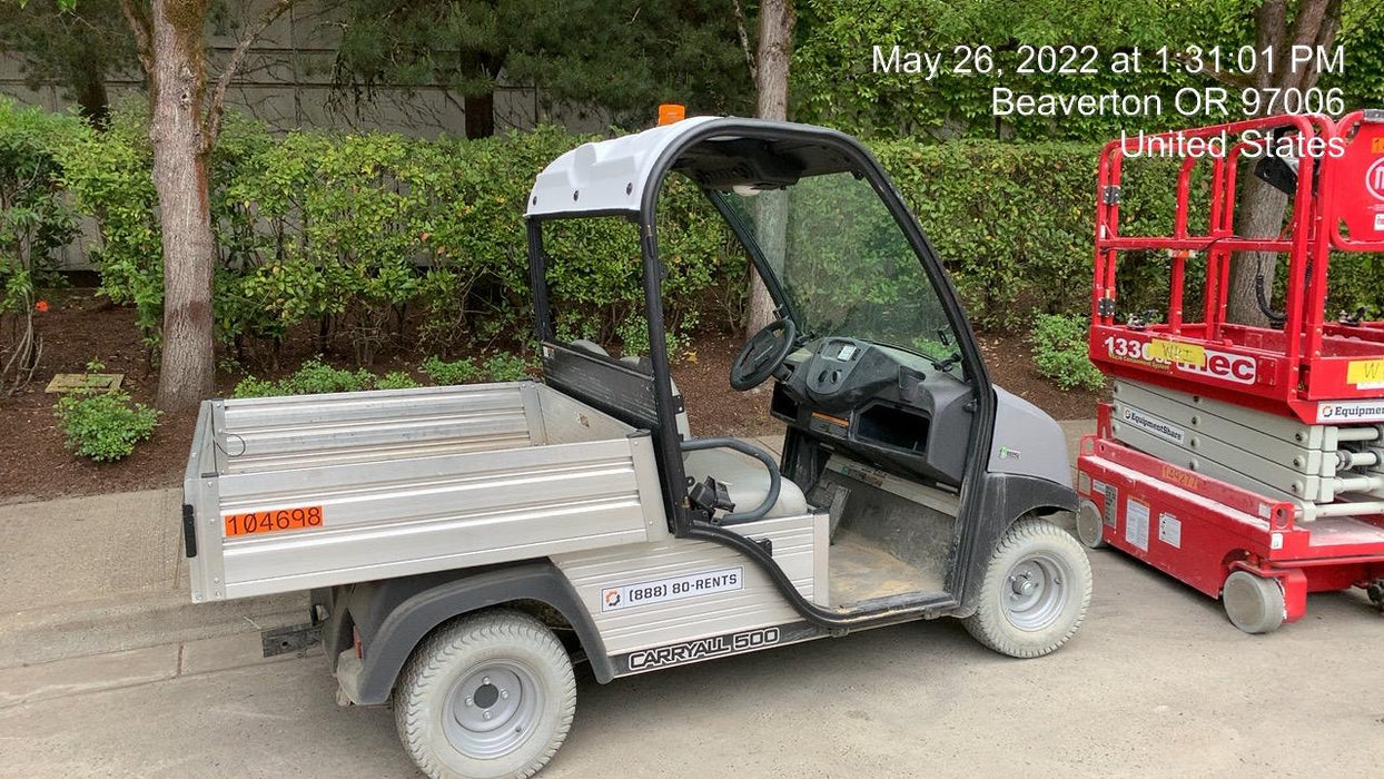 2020 Club Car CA500E Canopy, 48V Electric Drive System, 500 Amp Motor Controller, NM Tires