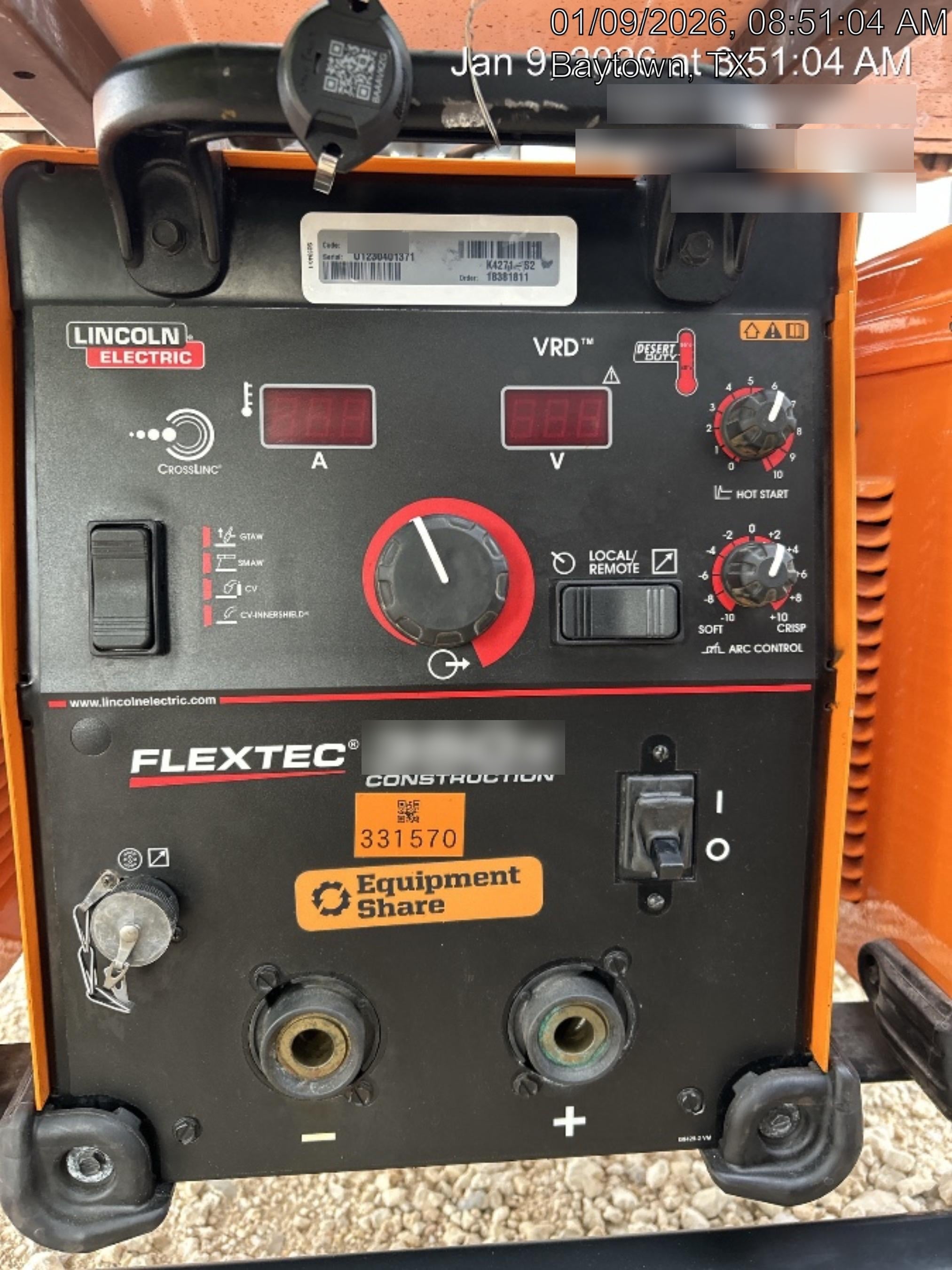 2023 LINCOLN ELECTRIC FLEXTEC 350X