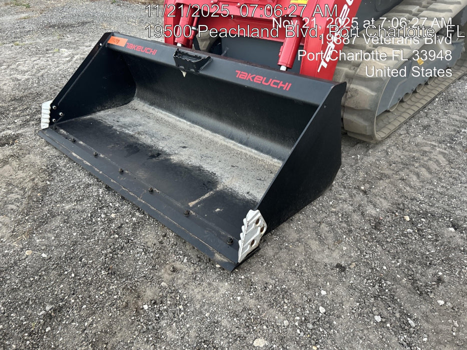 2025 TAKEUCHI 80" Smooth Bucket - Takeuchi