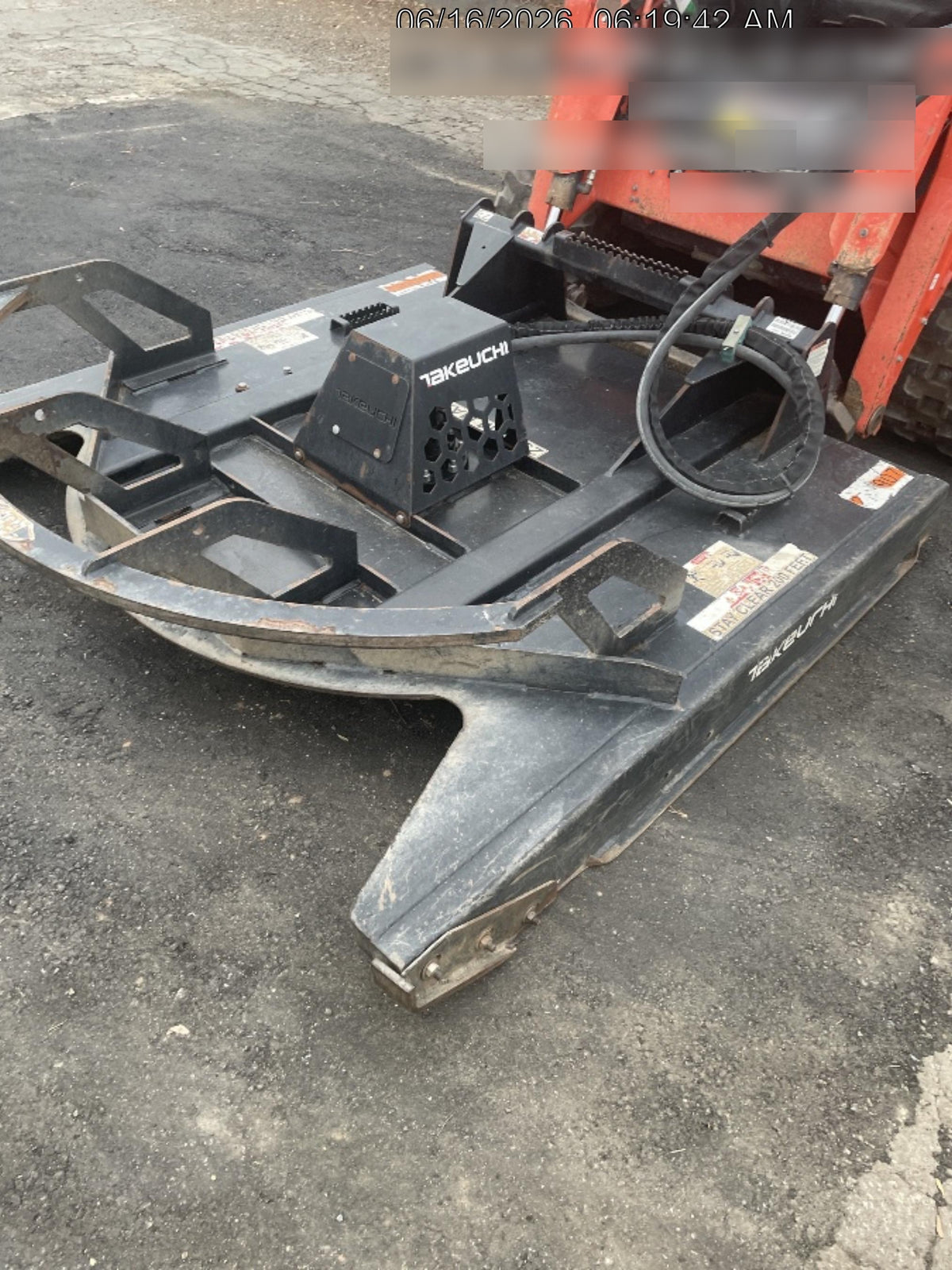 2022 TAKEUCHI 72" Brush Cutter - Takeuchi