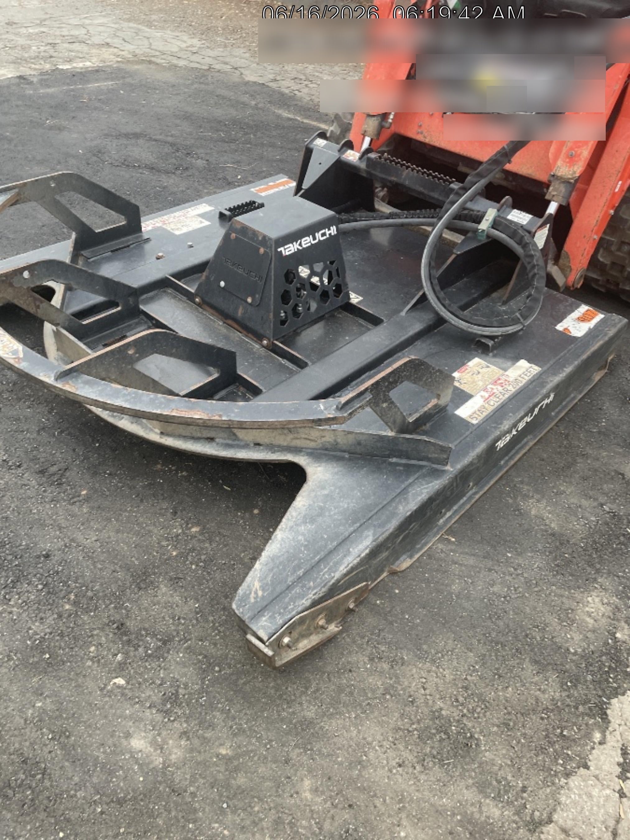 2022 TAKEUCHI 72" Brush Cutter - Takeuchi