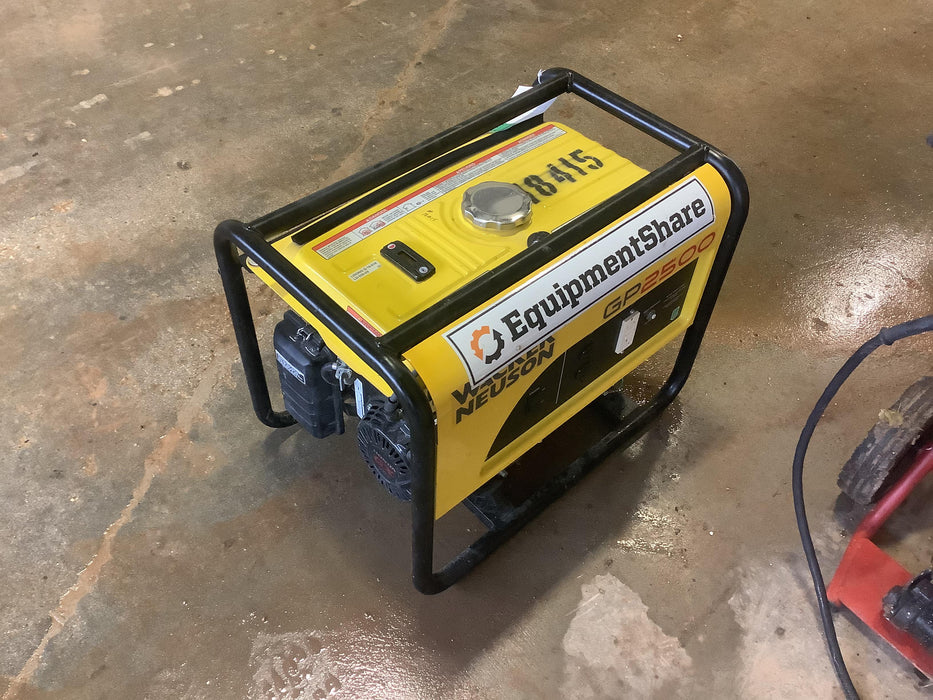 2018 WACKER NEUSON GP2500A