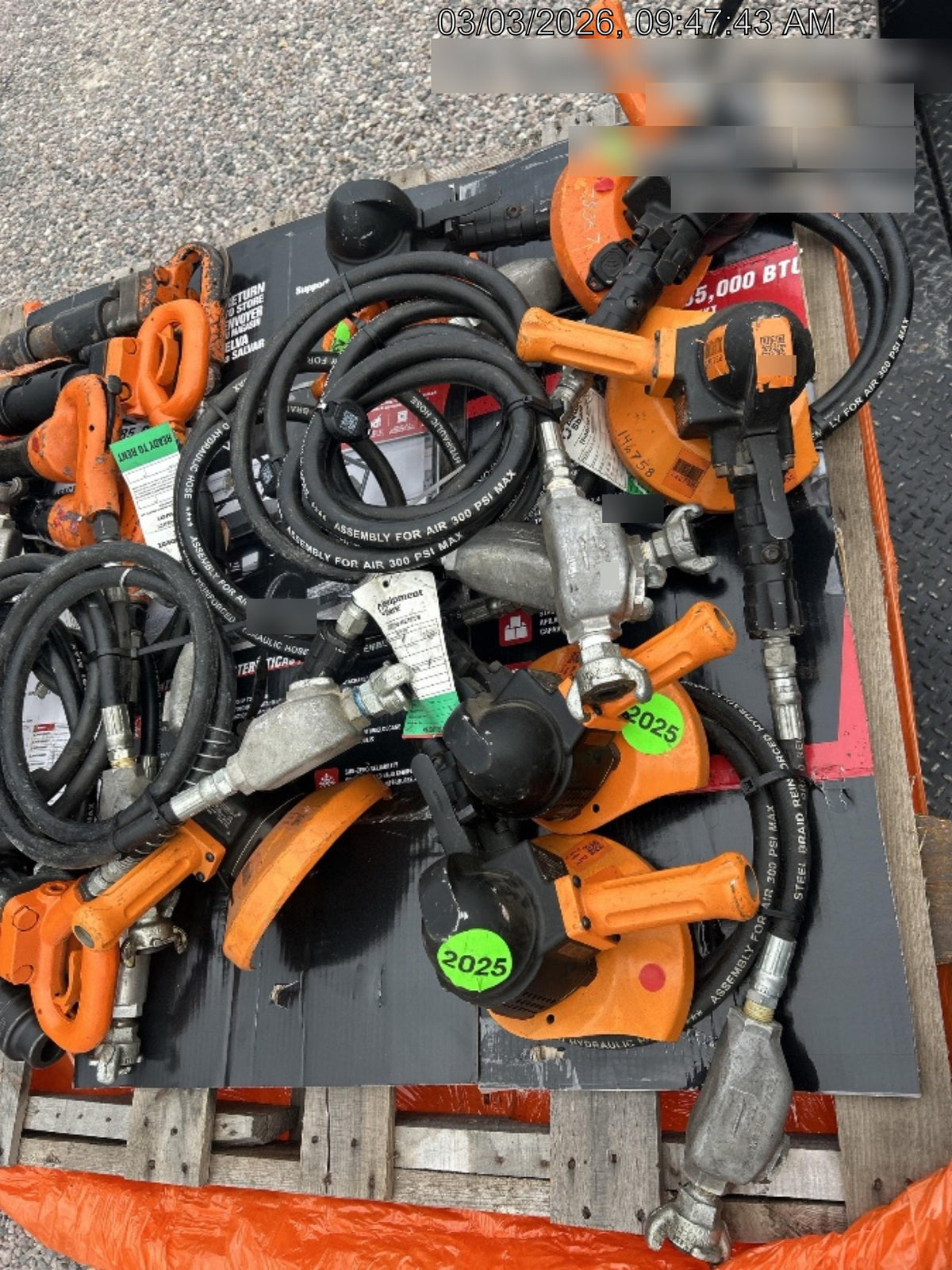 2020 MICHIGAN PNEUMATIC MP-5667VS-ORANGE