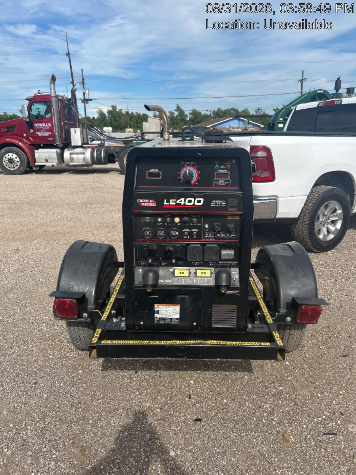 2024 Lincoln Electric LE400 Kubota V1505, Trlr, Cable Rack, Light Kit, ES Decals, T3