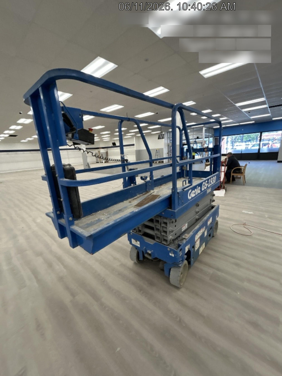 2019 Genie GS-1930 Half Height Swing Gate, 800W Inverter