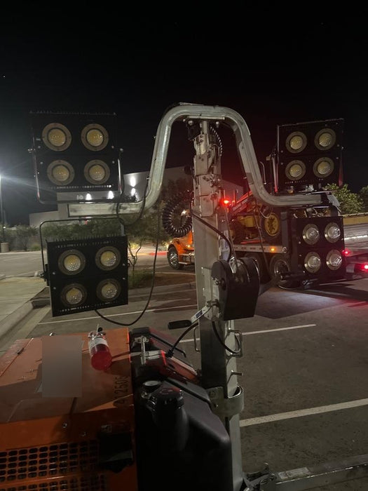 2024 Wanco WLTT-4MM4K Diesel, Deep Sea Controller, Shore Power Plug, Auto Start, (4) 350W LED Floodlights, 4kW Generator, 60 Gal Fuel Tank, 2" Ball, T3