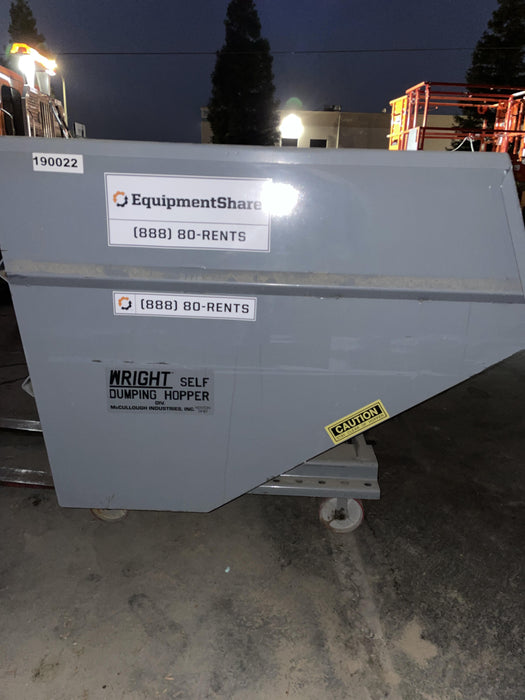 2021 GLOBAL 4cy Self-Dump Hopper w/Poly Caster Kit Global