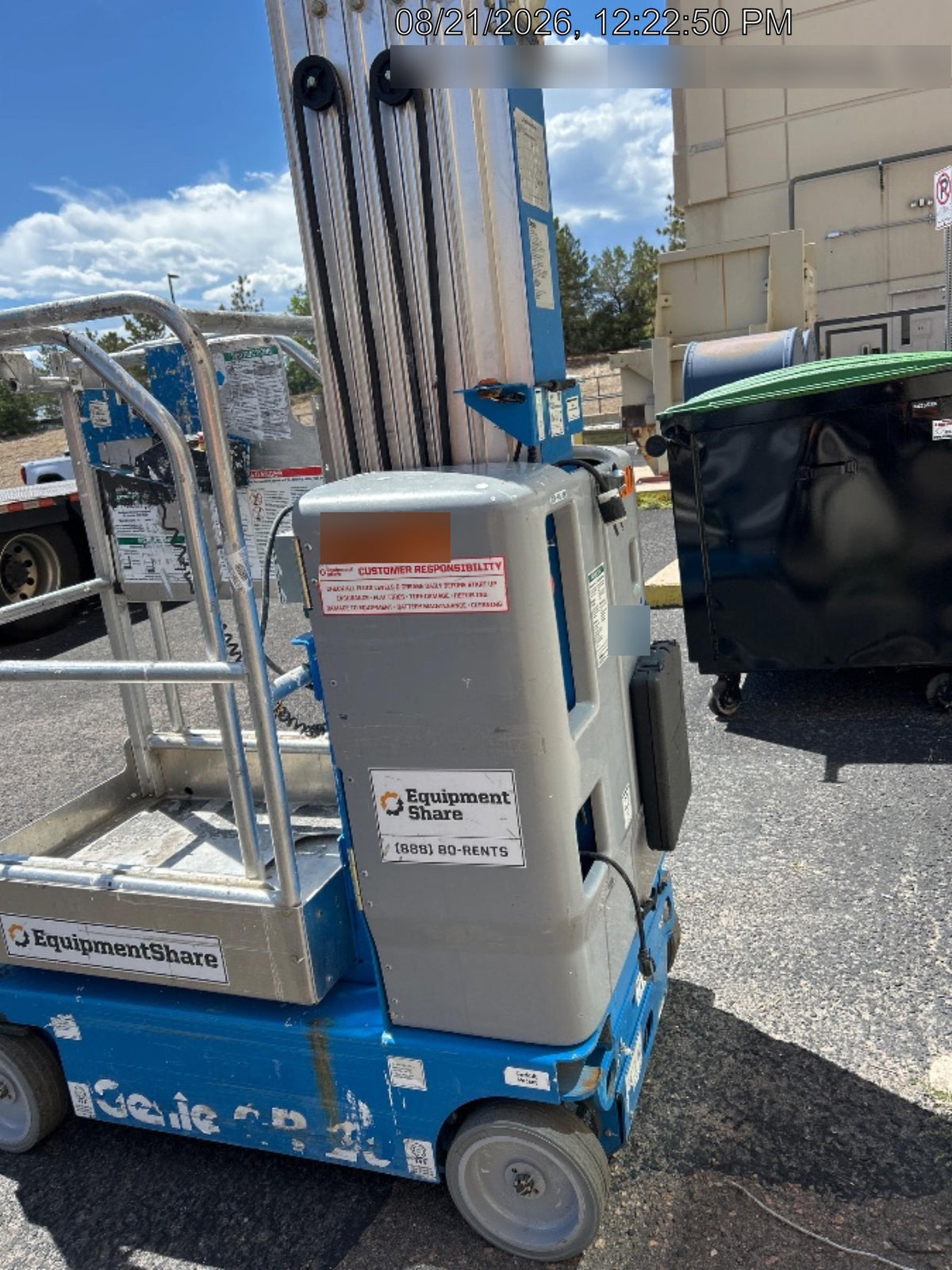 2019 GENIE GR-20