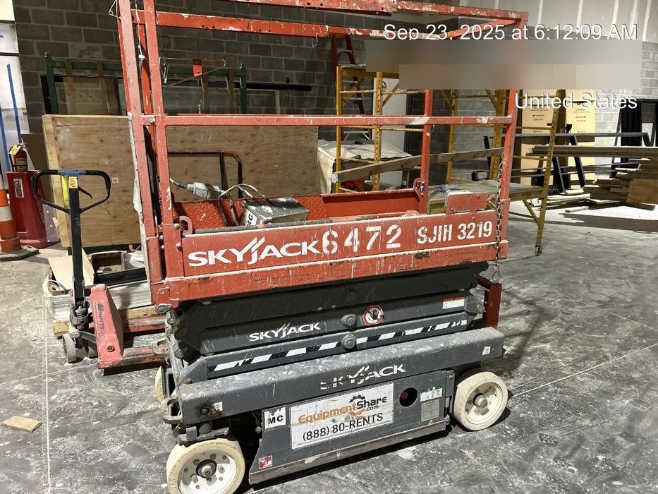 2017 Skyjack SJIII-3219 Skyjack SJ3219, Extended Warranty 5yr/5k hr