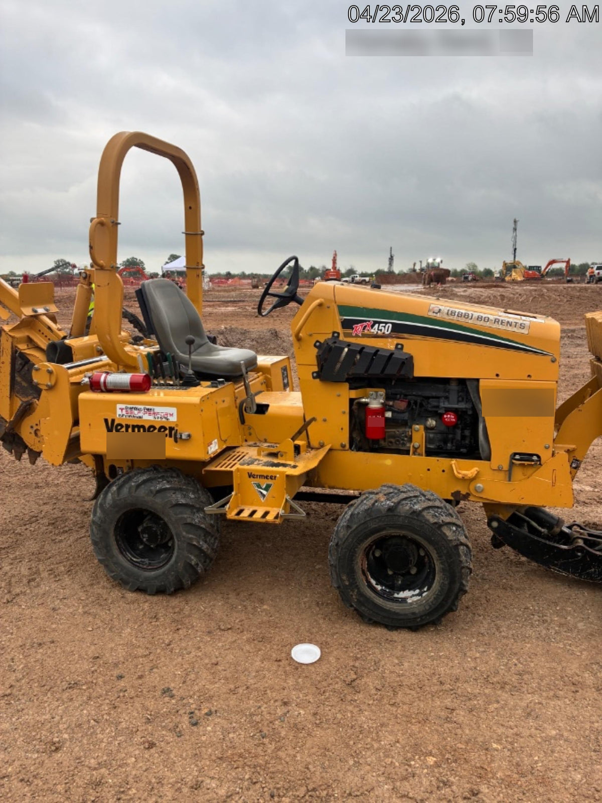 2019 VERMEER RTX450