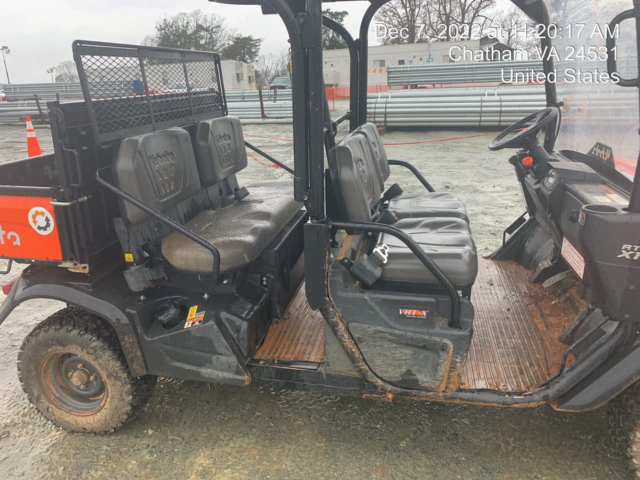 2021 Kubota RTV-X1140W-H Plastic Canopy, Windshield Acrylic Clear, LED Strobe Light, Wire Harness Kit, Back up Alarm