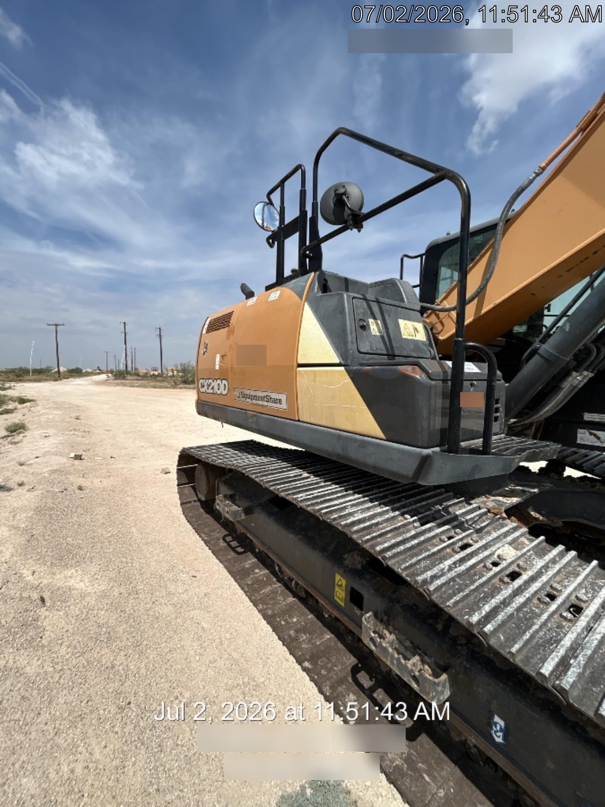2019 CASE CX210D