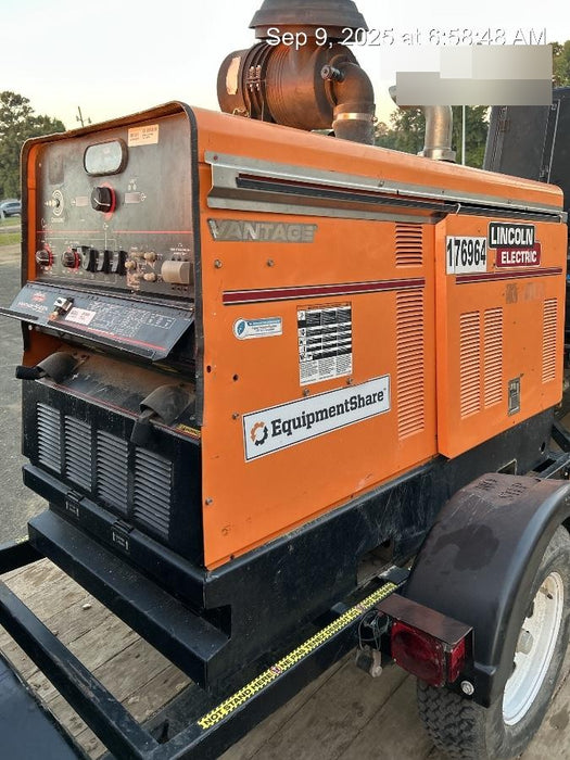 2021 Lincoln Electric Vantage 549X Ready Pak 3, ORANGE (includes trailer, cable rack, fender light kit)