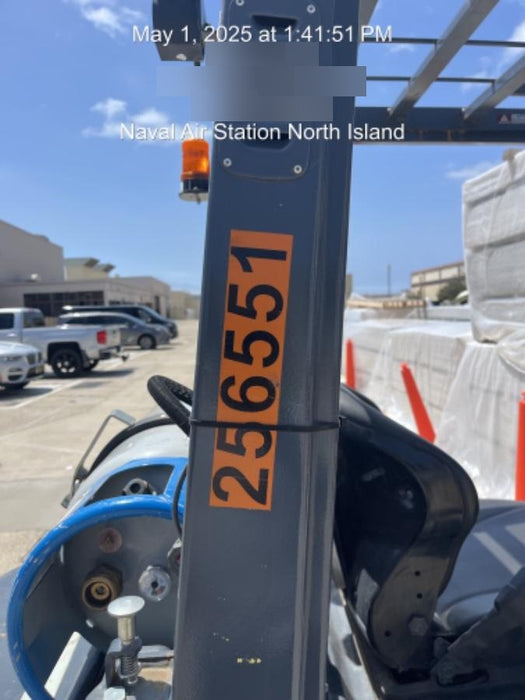 2022 TOYOTA 8FGU25 LP w/ Scale