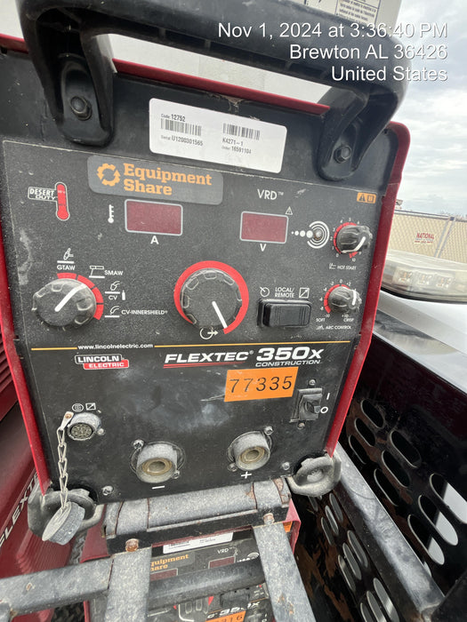 2020 LINCOLN ELECTRIC FLEXTEC 350X