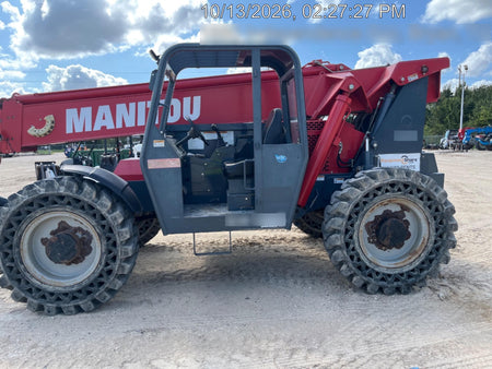 2018 Manitou MTA10055 MTA10055 - 120 HP T4, Canopy, Worklights/Strobe, Beacon, 66" Carriage, 60" Forks, Solid Tires, Lift Hook, Aux Hydraulics