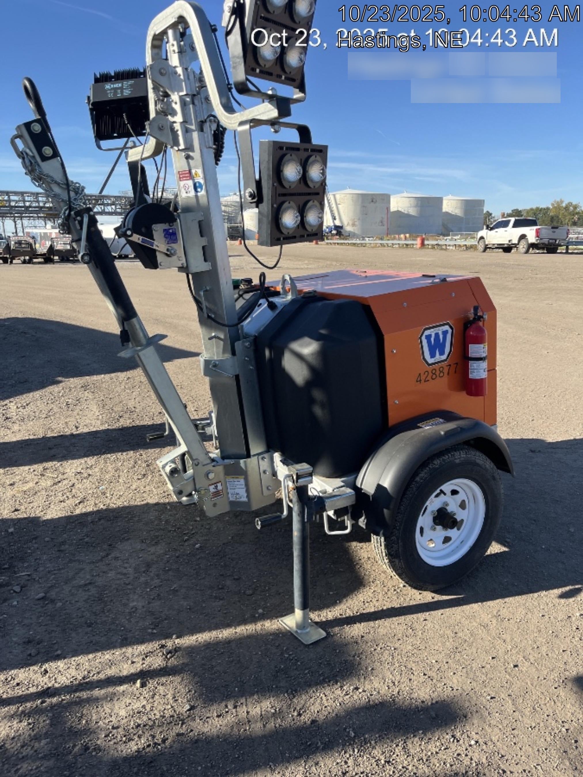 2024 Wanco WLTT-4MM4K Diesel, Deep Sea Controller, Shore Power Plug, Auto Start, (4) 350W LED Floodlights, 4kW Generator, 60 Gal Fuel Tank, 2" Ball, T3