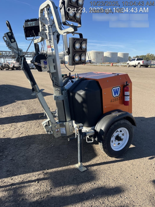 2024 Wanco WLTT-4MM4K Diesel, Deep Sea Controller, Shore Power Plug, Auto Start, (4) 350W LED Floodlights, 4kW Generator, 60 Gal Fuel Tank, 2" Ball, T3