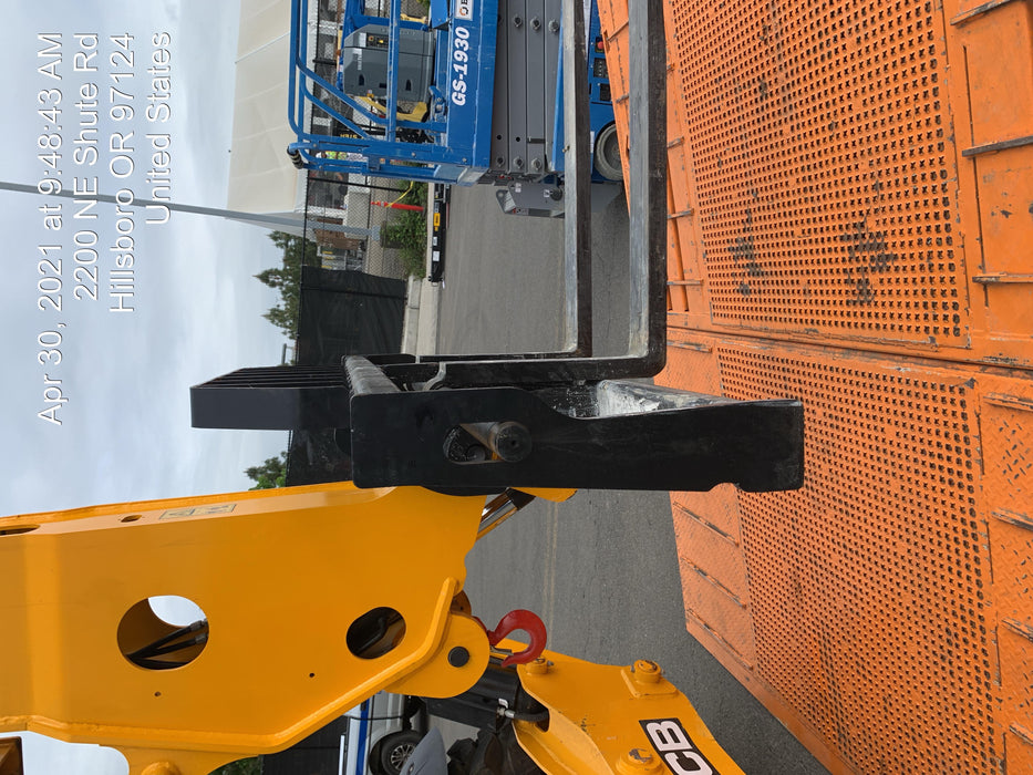 2020 JCB 510-56 Canopy, Solid Tires, Work Lights, Beacon, Aux Hydraulics, Back up Alarm, Lifting Eye, ES Decals