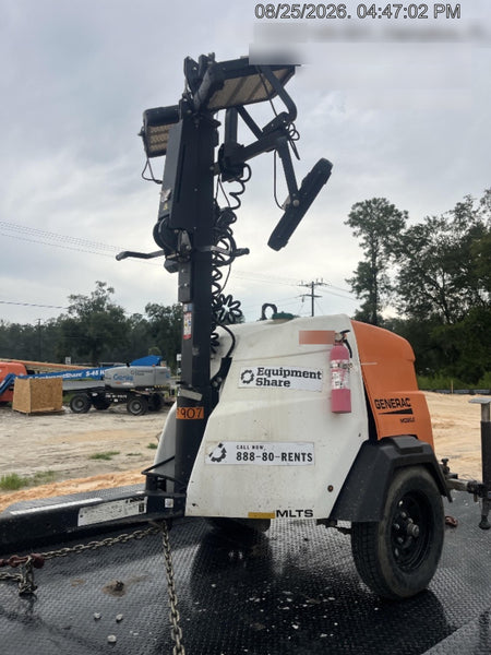 2023 Generac MLT2 Diesel, Flex Switch 120V Input, Powerzone Controller, 
(4) 320W LED Lights, 4kW Generator, 39.9 Gal Fuel Tank, 2" Ball, T3