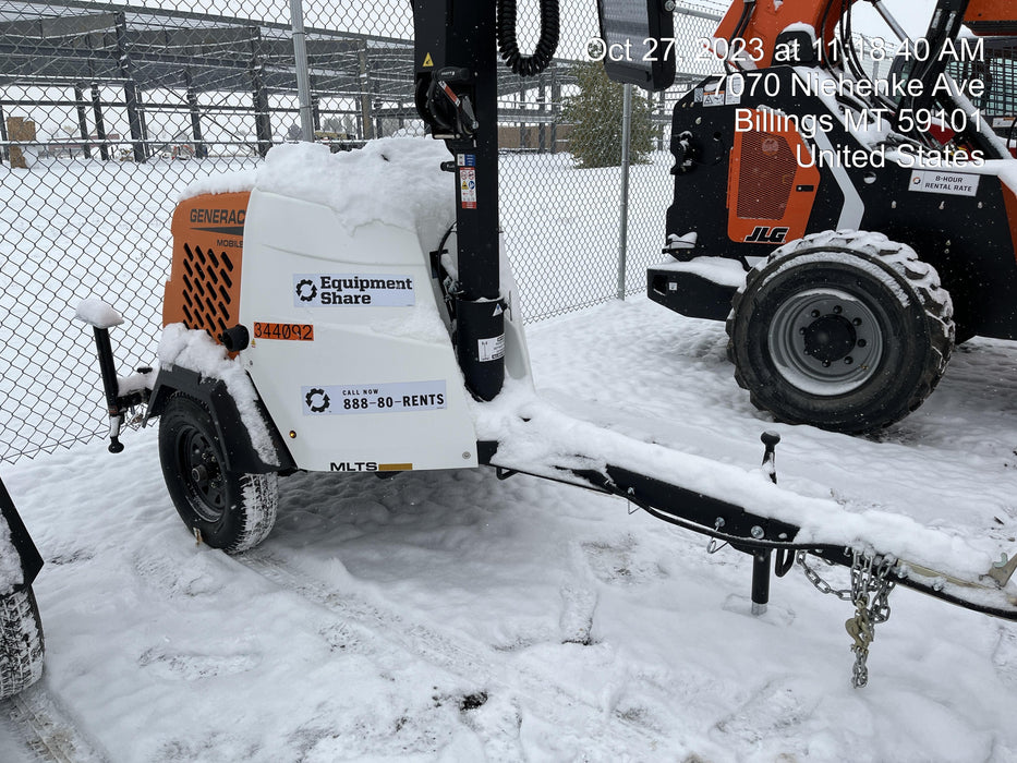 2023 Generac MLT2 Diesel, Flex Switch 120V Input, Powerzone Controller, (4) 320W LED Lights, 4kW Generator, 39.9 Gal Fuel Tank, 2" Ball, T3