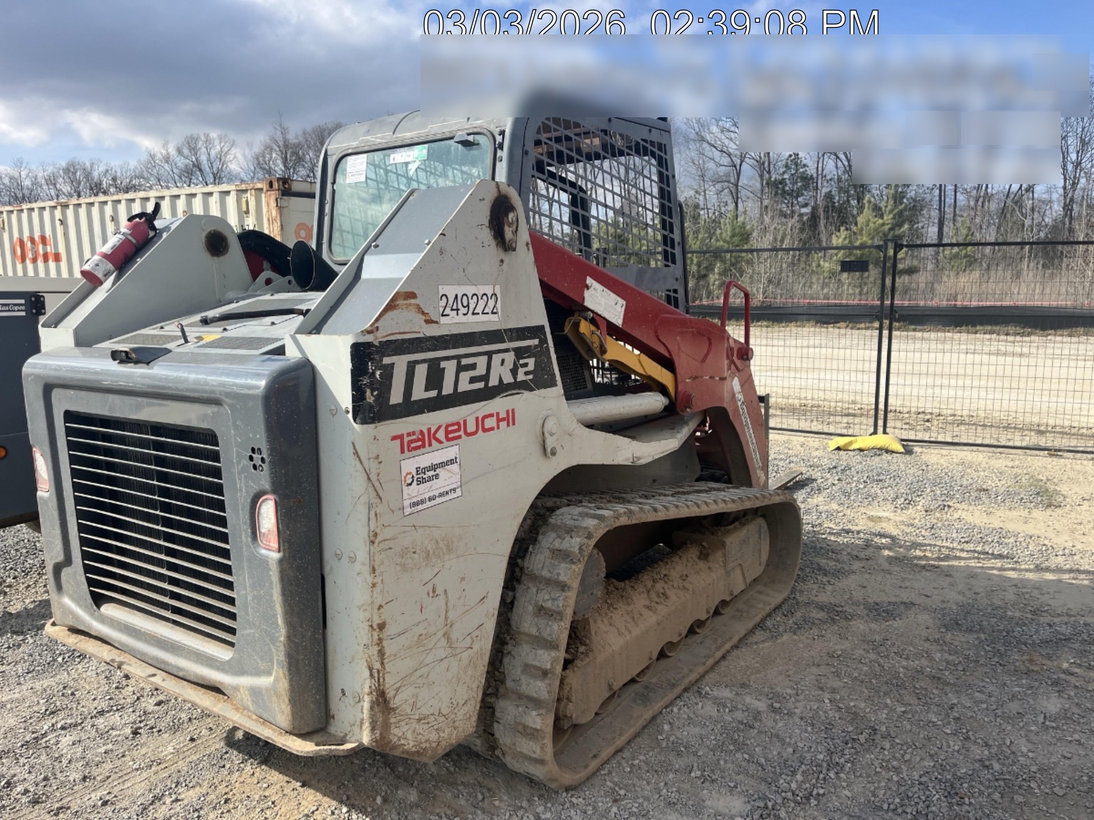 2022 TAKEUCHI TL12R2-R