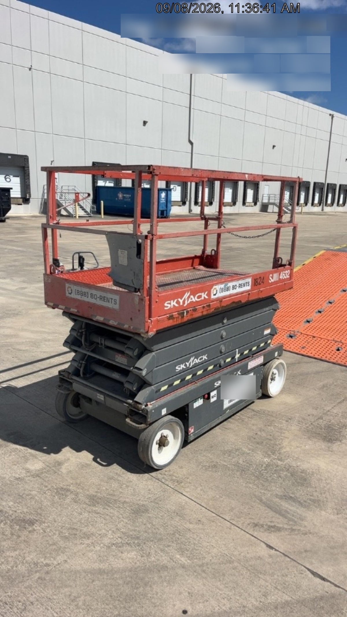 2016 Skyjack SJIII-4632 Skyjack SJ4632 Scissor Lift