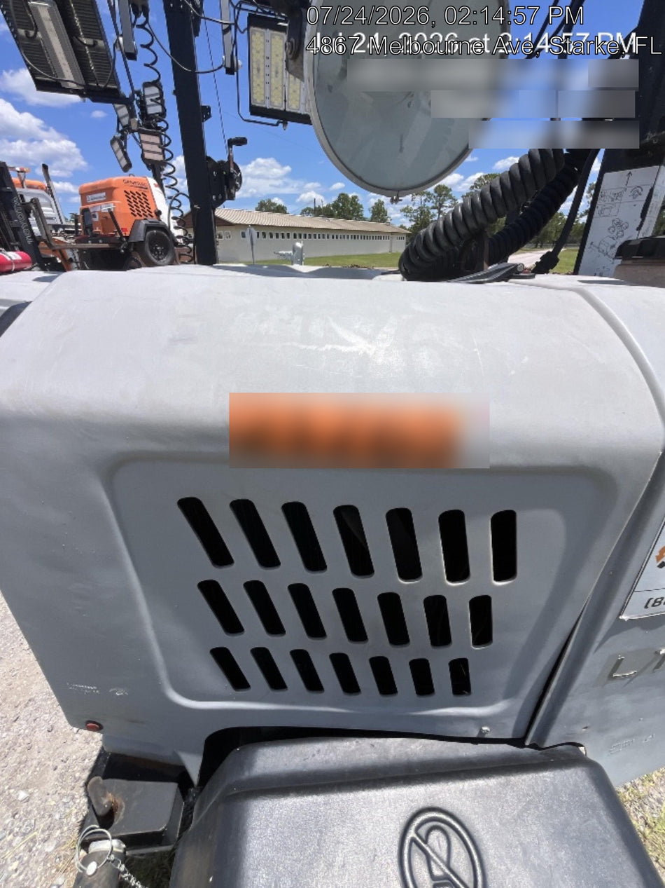 2019 Wacker Neuson LTV6L-MH Wacker Neuson LTV6L Mobile Light Tower w/Fuel Level Sensor Installed