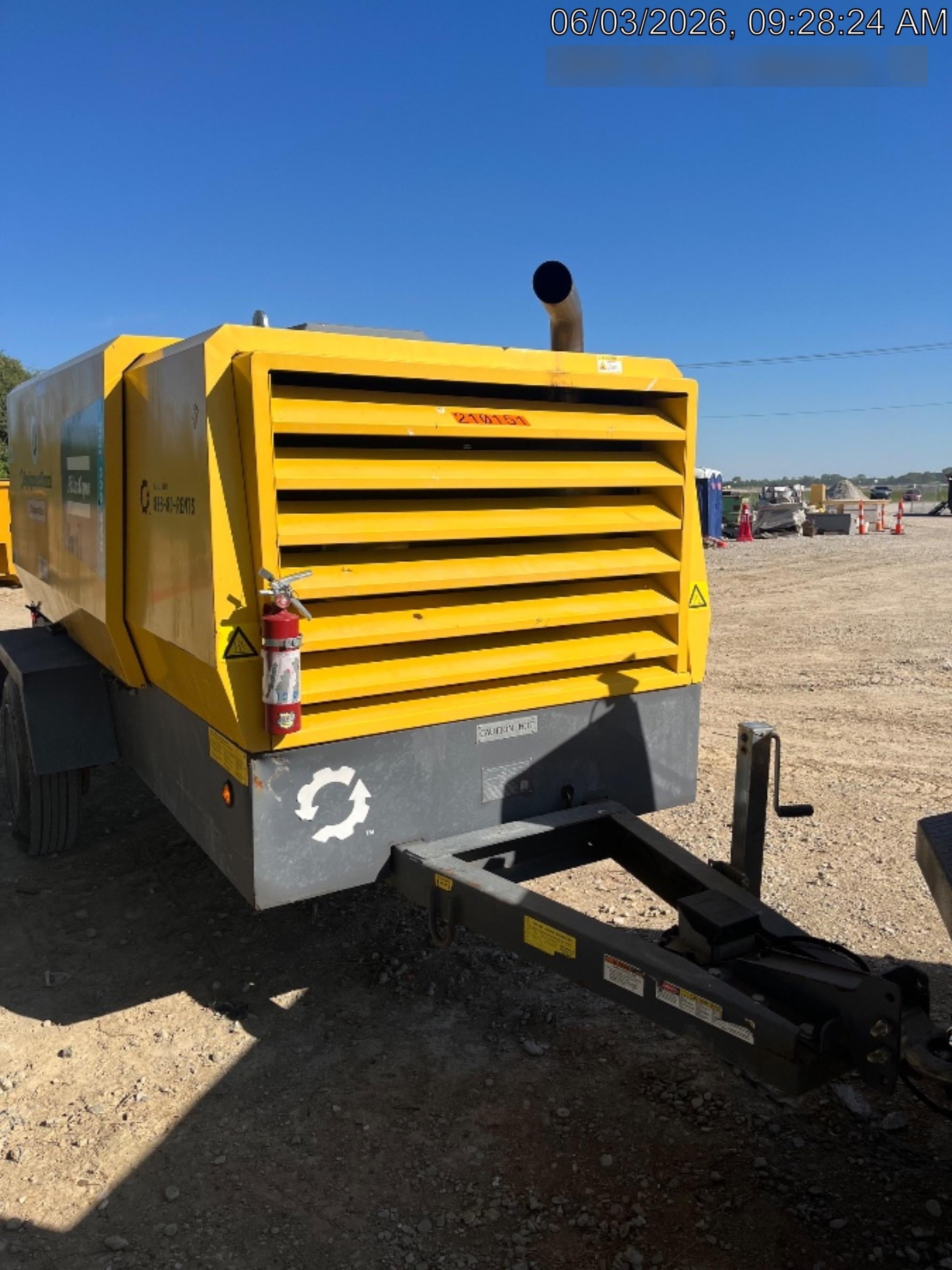 2022 ATLAS COPCO XAS 900