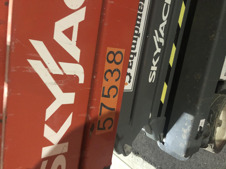 2018 Skyjack SJIII-3219 Standard Rental Specs