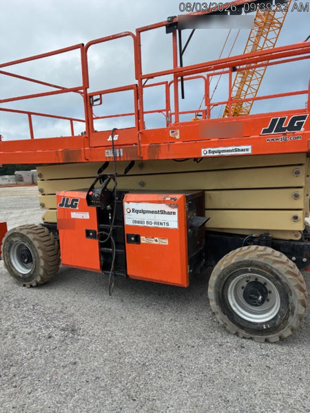 2019 JLG 4069LE Solid Non Marking Tires, Rotating Beacon