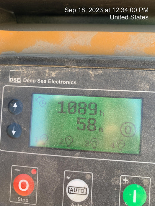 2022 Allmand NLV3GR (4) LED Light Fixture 350W, 23' Vertical Mast, 3kW Prime, Towable, Deep Sea L401, Leveling Jacks, Yanmar T4F 5.8hp