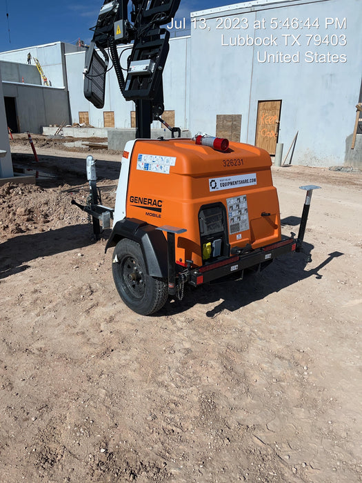 2023 Generac MLT2 Diesel, Flex Switch 120V Input, Powerzone Controller, (4) 320W LED Lights, 4kW Generator, 39.9 Gal Fuel Tank, 2" Ball, T3