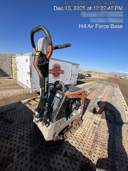 2023 Multiquip MV308GH Honda GX270, 18" Plate, Tachometer