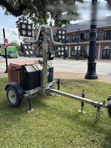 2024 Wanco WLTT-4MM4K Diesel, Deep Sea Controller, Shore Power Plug, Auto Start, (4) 350W LED Floodlights, 4kW Generator, 60 Gal Fuel Tank, 2" Ball, T3