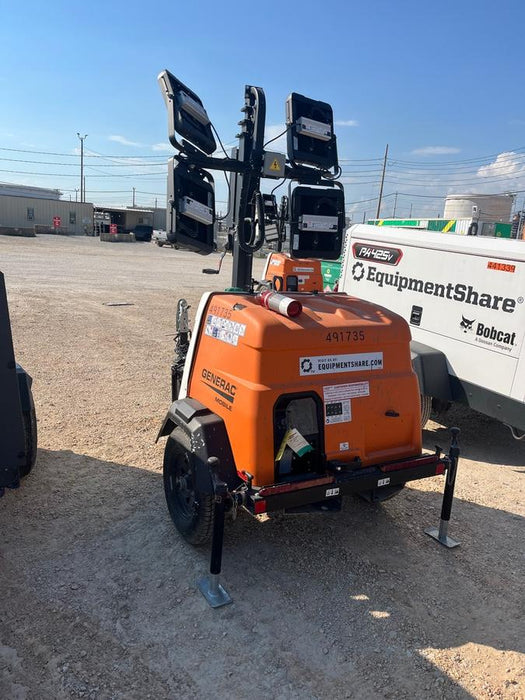 2025 Generac MLTS-4 Diesel, Mitsubishi L2E, 7.1 hp @1800 rpm, Flex Switch 120V Input, Powerzone Controller, (4) 320W LED Lights, 4kW Generator, 39.9 Gal Fuel Tank, 2" Ball, ES Decals