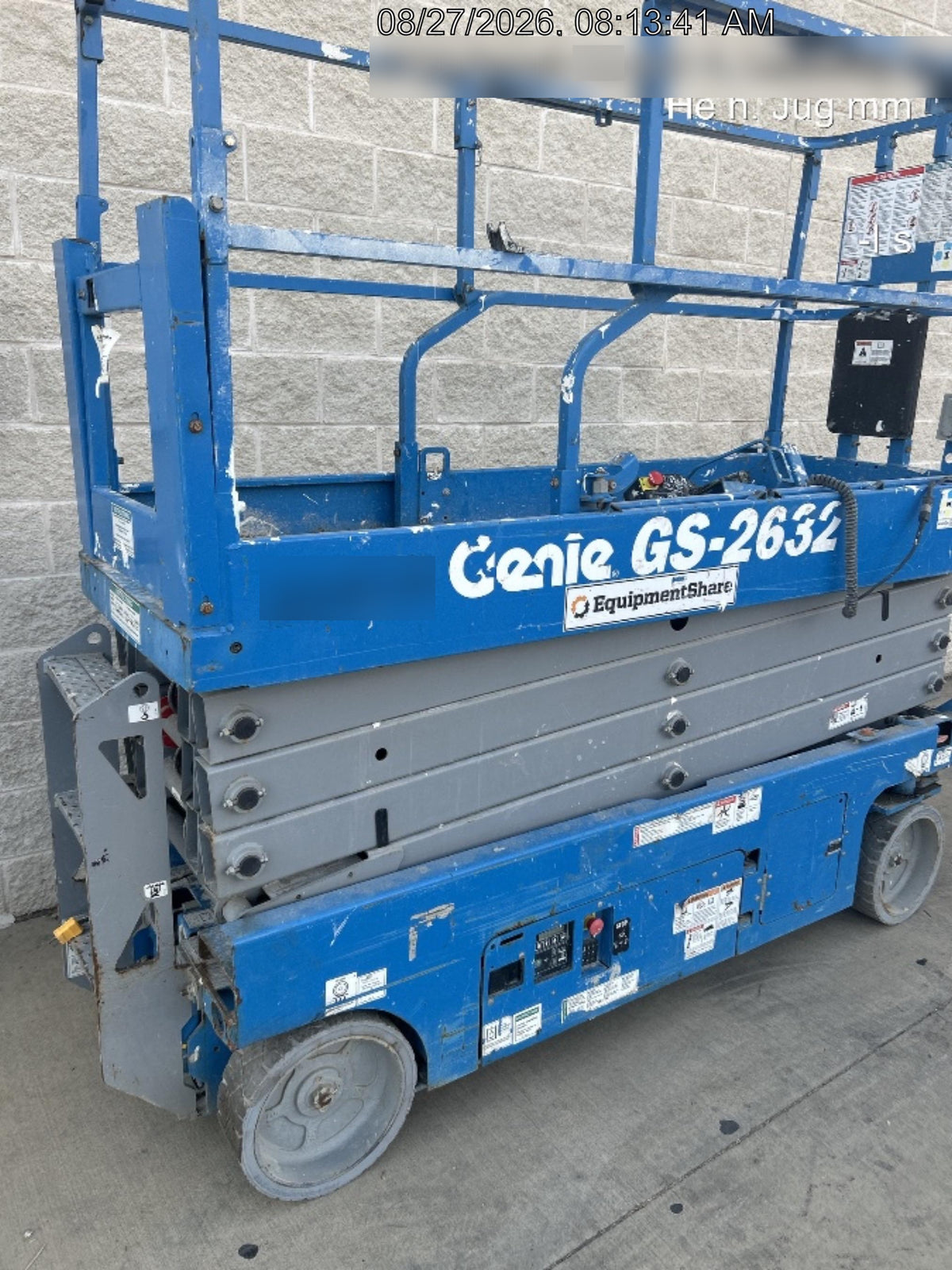 2018 GENIE GS-2632