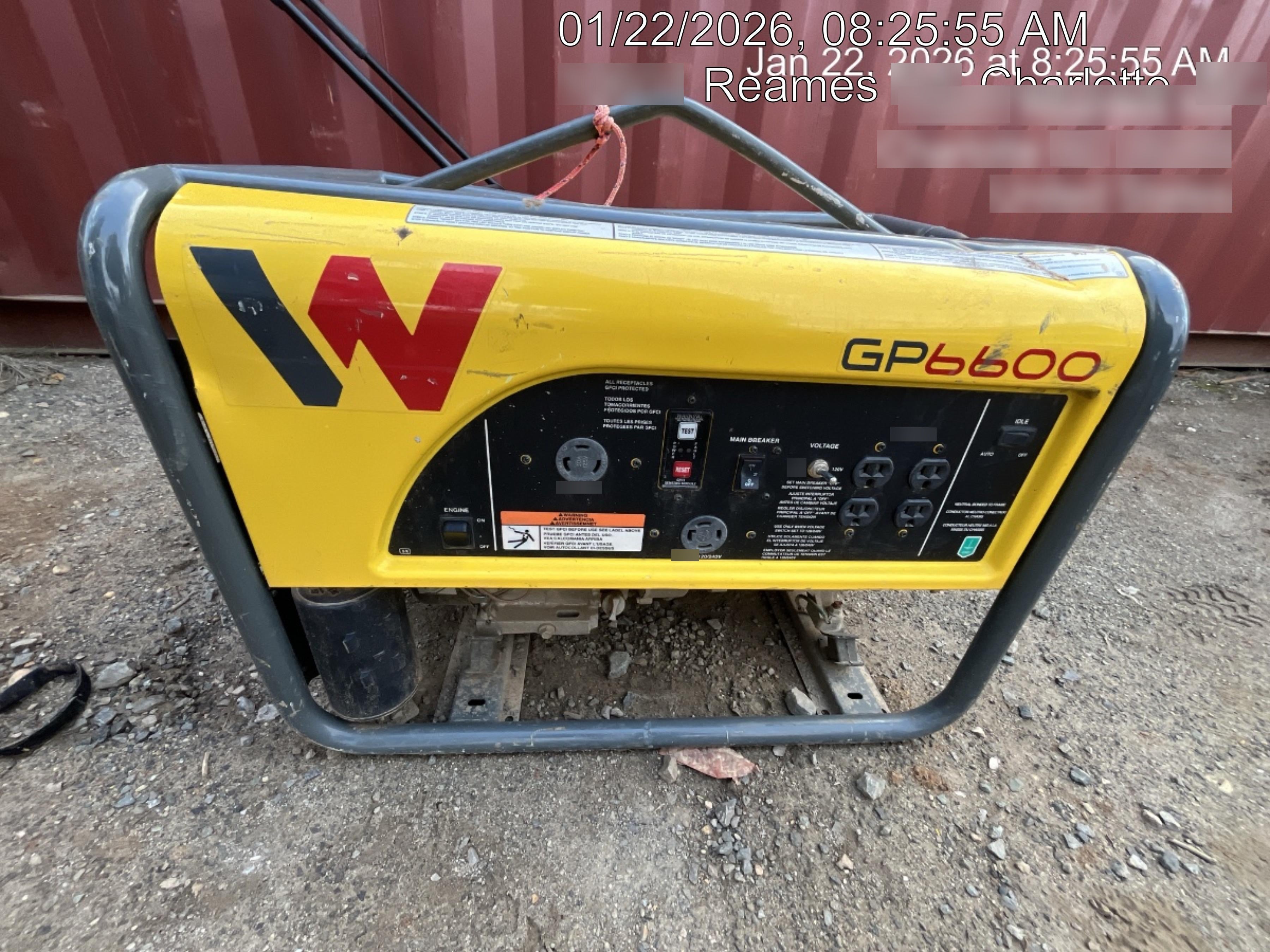 2022 WACKER NEUSON GP6600A