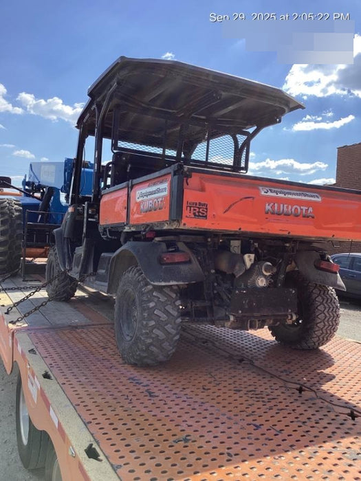 Kubota RTV-X1140W-H 4WD, LED Strobe, Windshield Acrylic Clear, Plastic Canopy, Wire Harness Kit, Backup Alarm