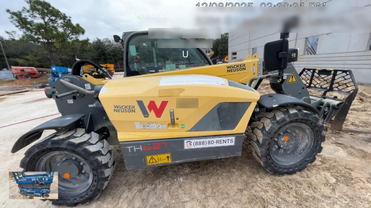 2018 WACKER NEUSON TH627