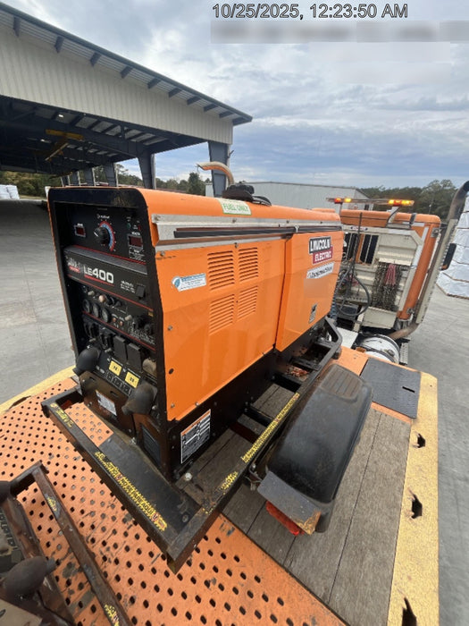 2022 Lincoln Electric LE400 Kubota V1505, Trlr, Cable Rack, Light Kit, ES Decals, T3