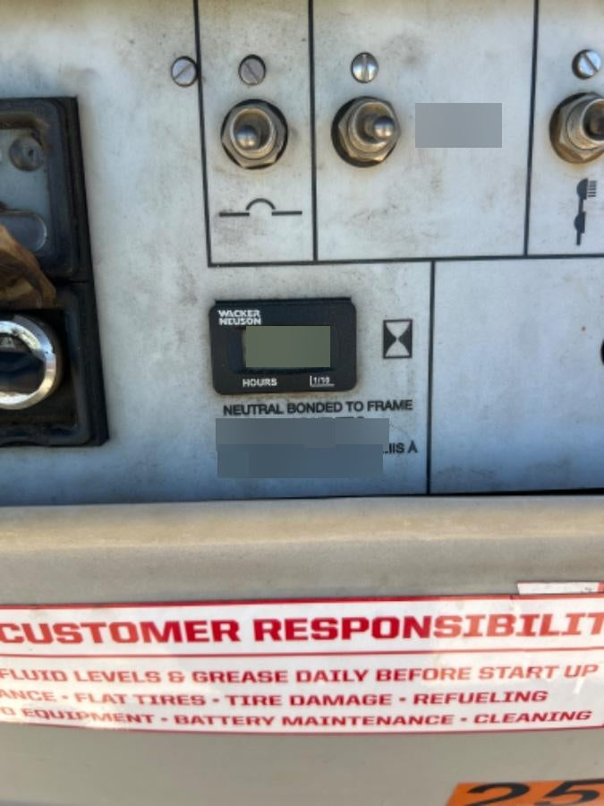 2019 Wacker Neuson LTV6L-MH Standard Options, ES Track Hardware, Fuel Level Sensor