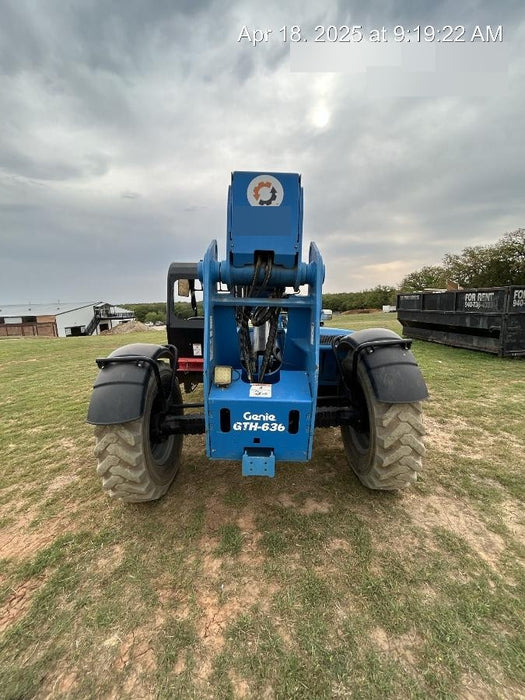 2018 Genie GTH-636 GTH-636 w/Open ROPS, Solid Tires, beacon/work lights, 48" carriage/forks