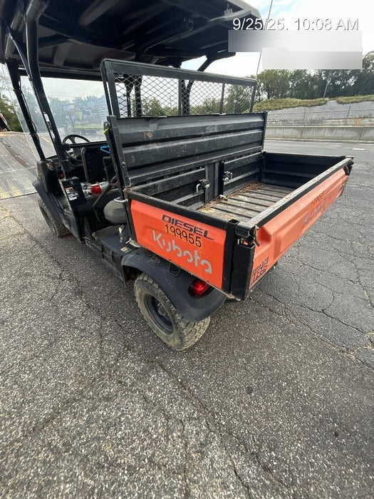 2022 Kubota RTV-X1140W-H Plastic Canopy, Windshield Acrylic Clear, LED Strobe Light, Wire Harness Kit, Back up Alarm