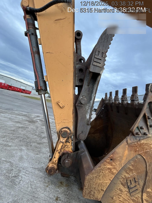 2016 Case CX300D CAB A/C, 12' ARM, STEEL TRACKS, THUMB