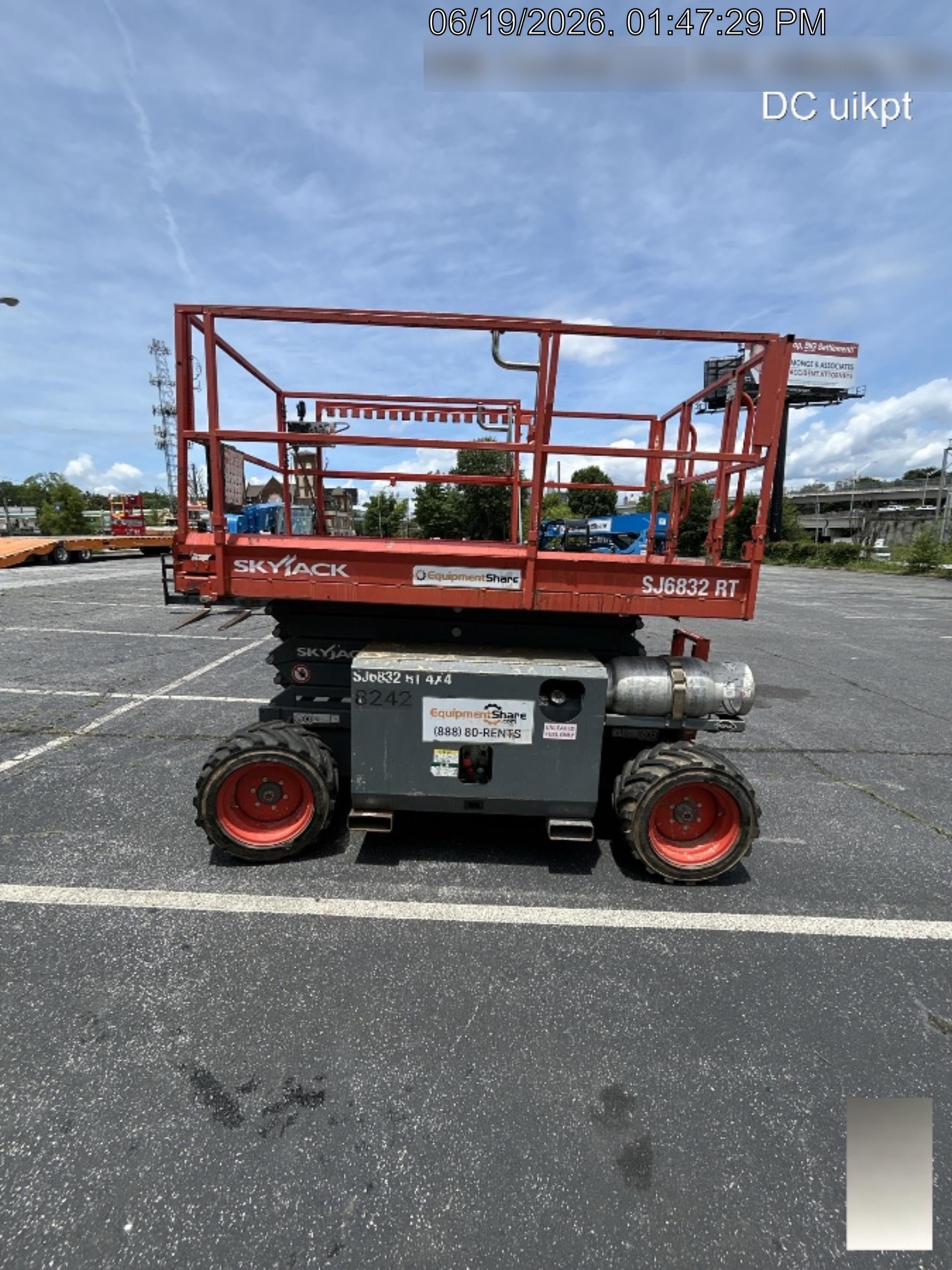 2018 SKYJACK SJ6832 RT