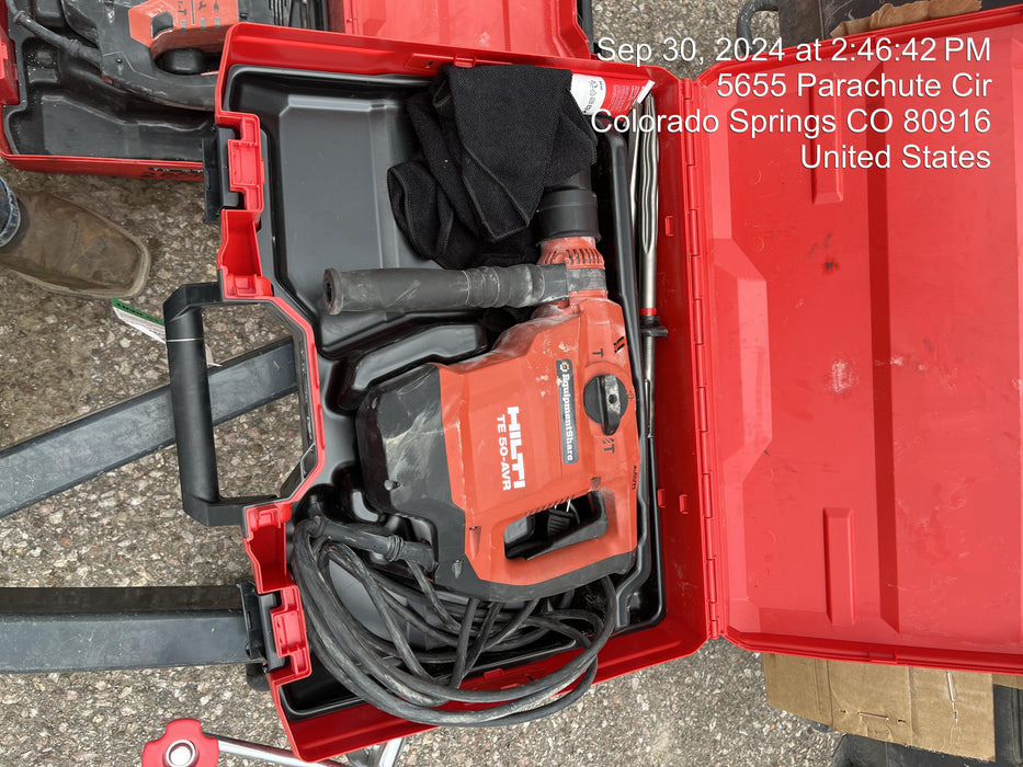 2023 HILTI TE 50-AVR