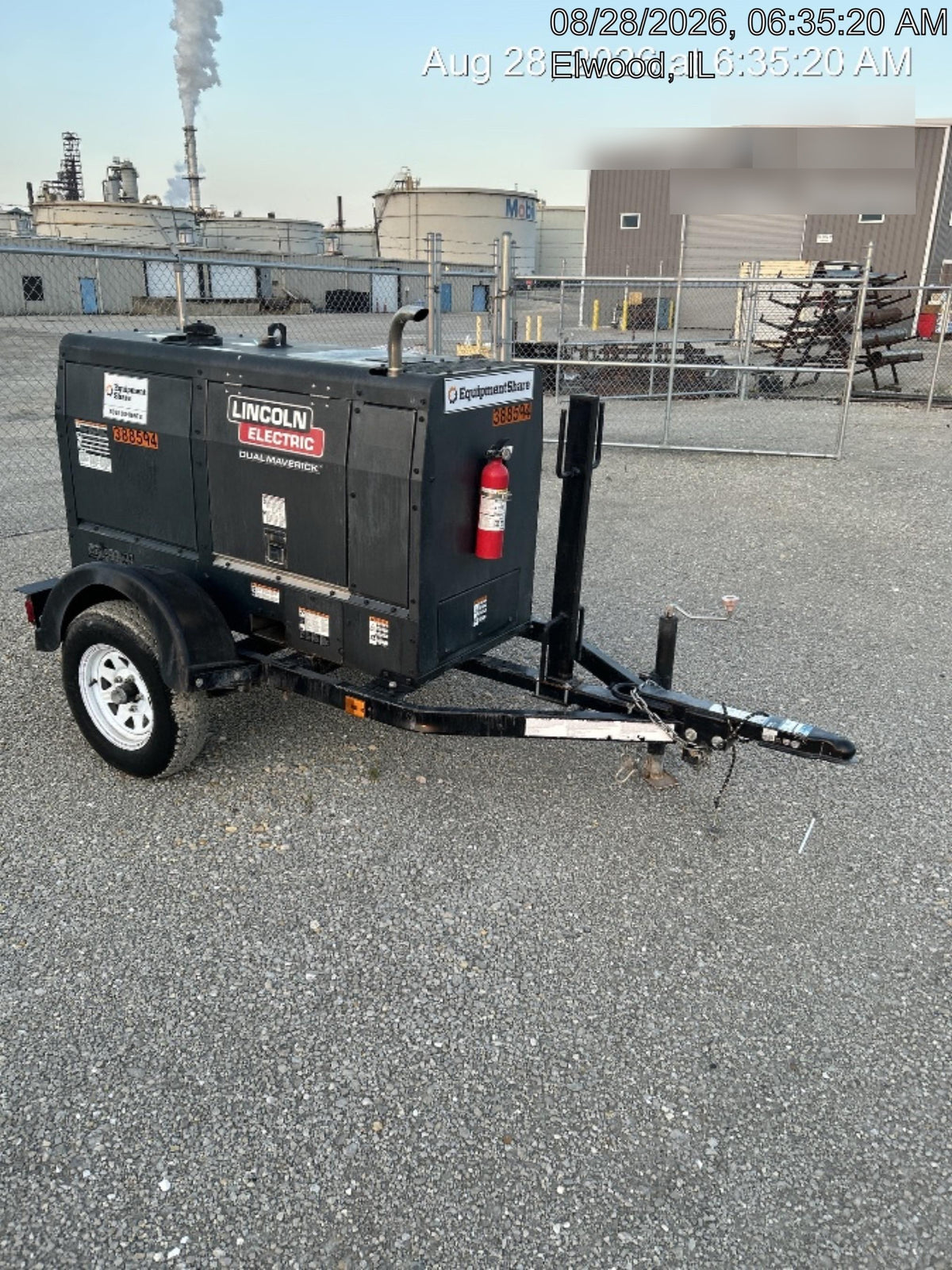 2024 Lincoln Electric Dual Maverick 200/200X Ready Pak 3, Includes Trailer, Cable Rack, Fender Light Kit K4382-1-RP3