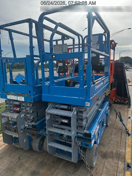 2020 Genie GS-1930 Solid Non Marking Tires, Beacon, Folding rails with half height swing gate